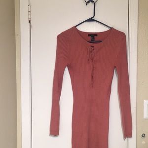 Midi knit dress